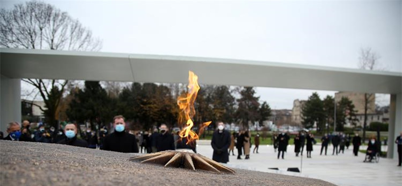 Monument to Homeland officially unveiled in Zagreb